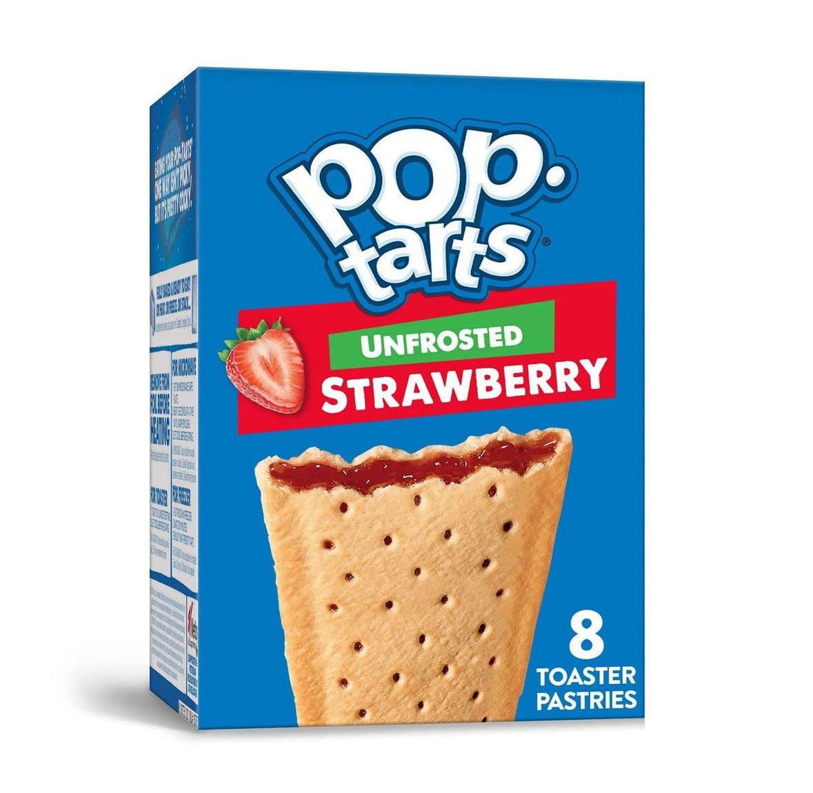 Pop tarts strawberry unfrosted