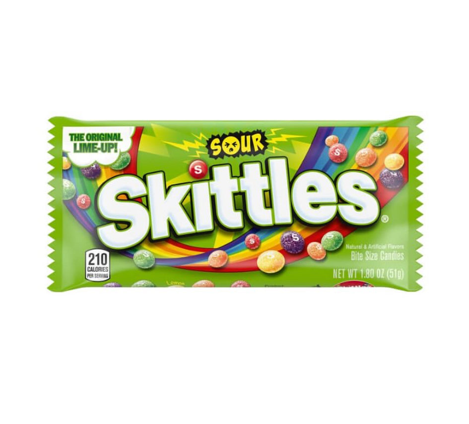 Sour skittles