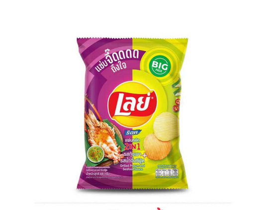 Lay's Potato Chips 2 in 1 Seafood Sauce