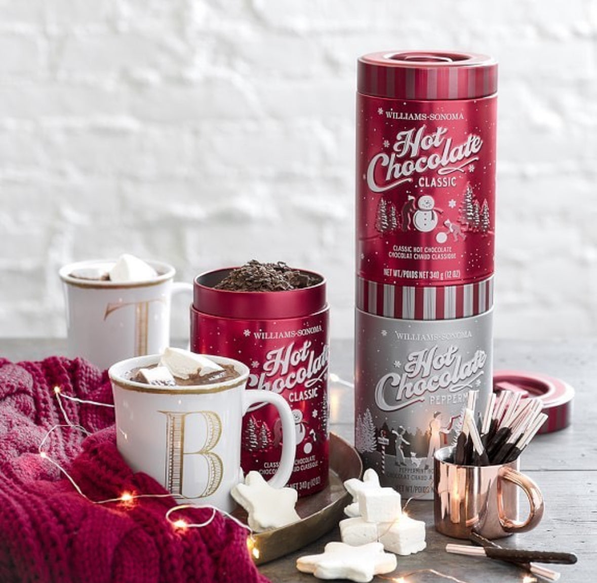 A Williams Sonoma hot chocolate classic