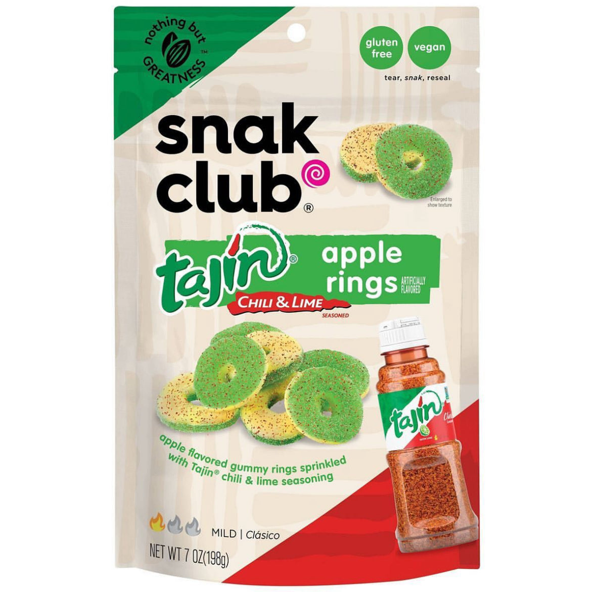 Snack club apple rings