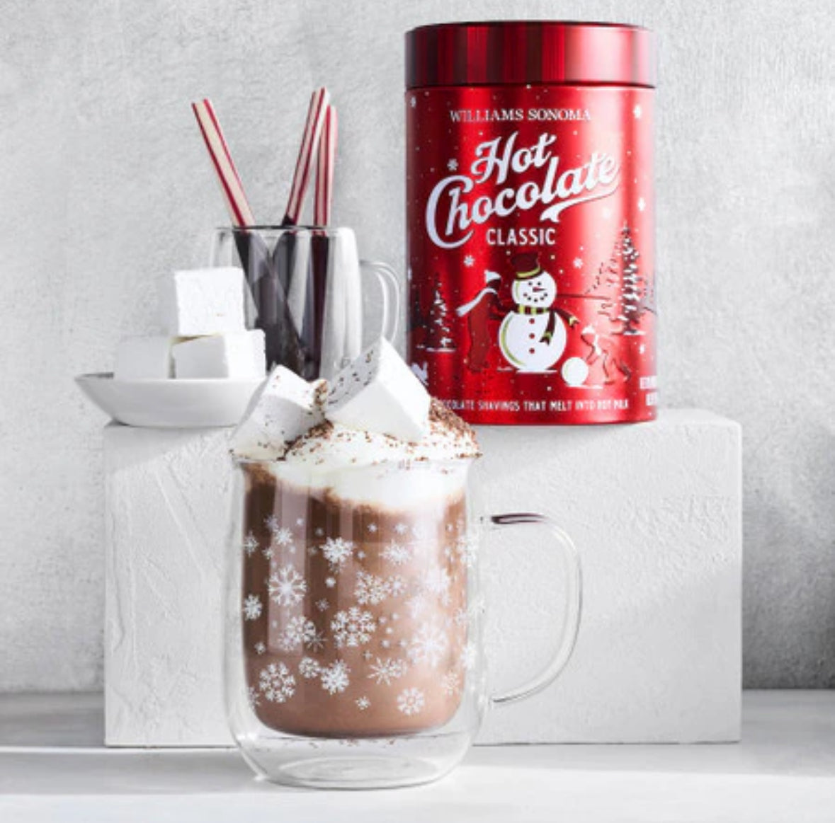 A Williams Sonoma hot chocolate classic