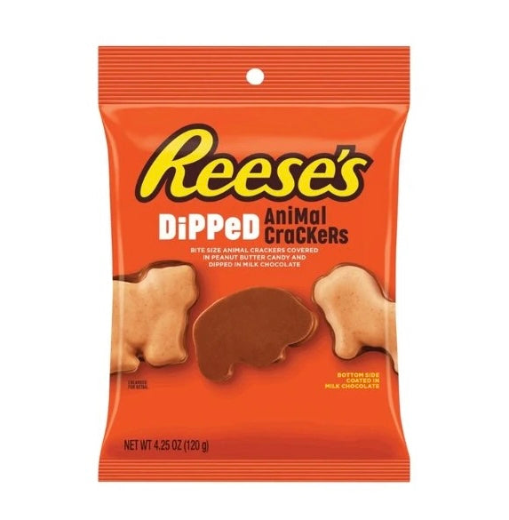 Reeses dipped animal crackers