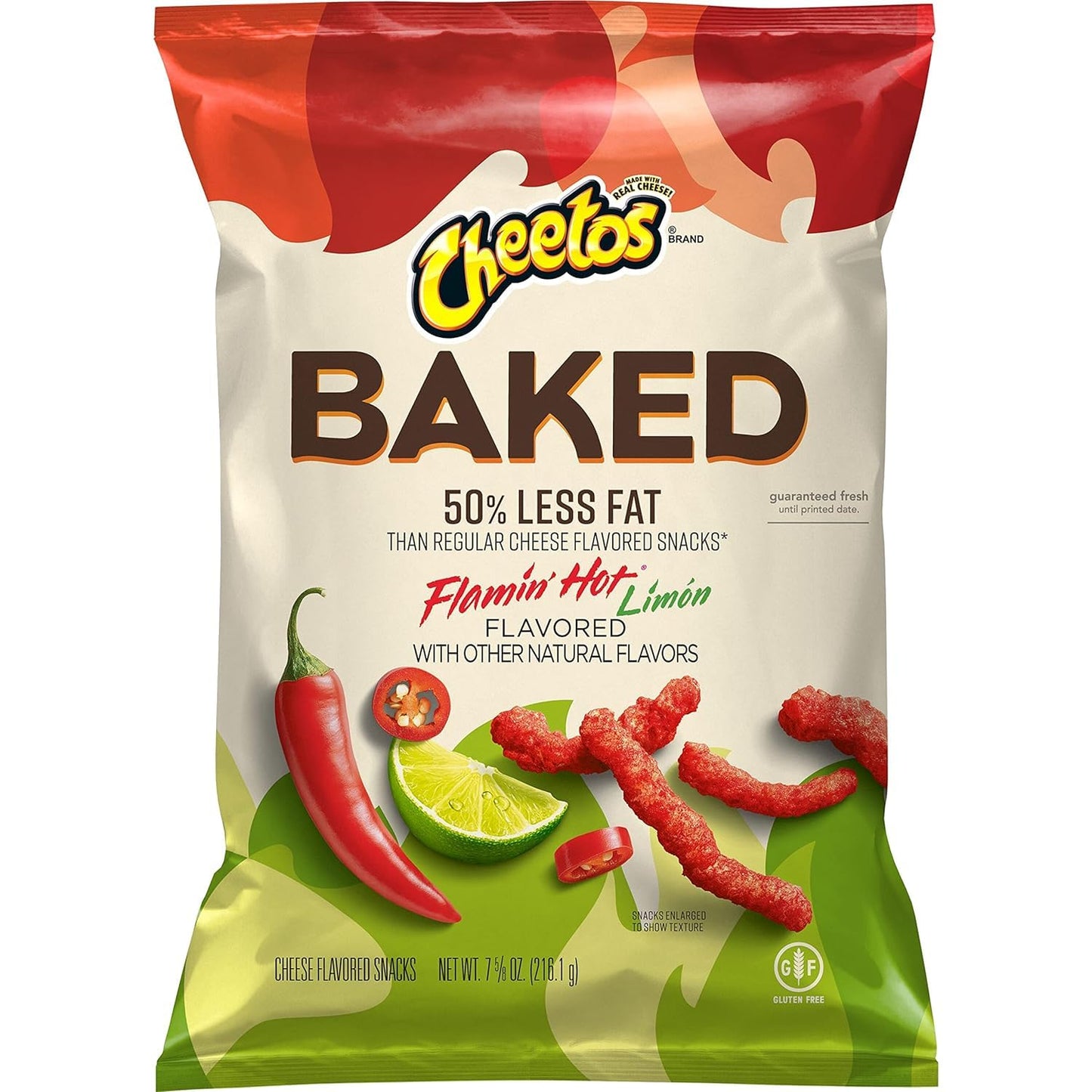 Cheetos baked flamin hot lime