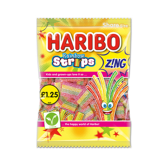 Haribo rainbow strips