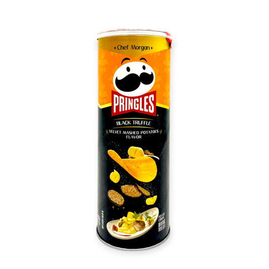 Pringles Black Truffle & velvet mashed potato