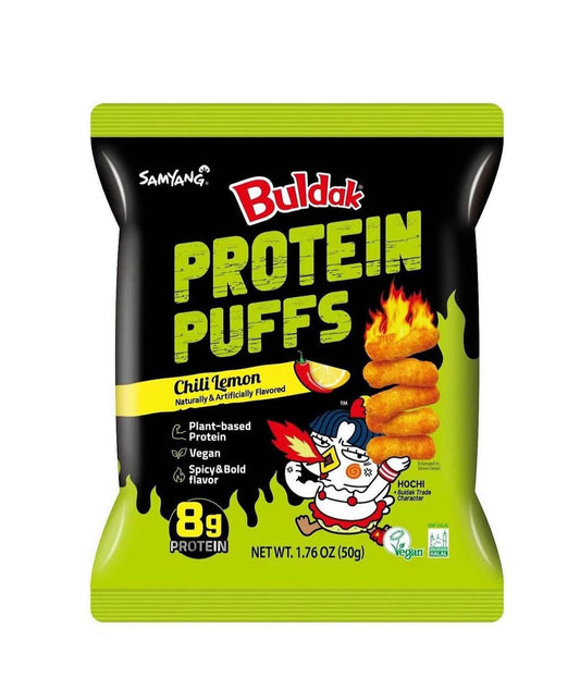 Buldak protein puffs