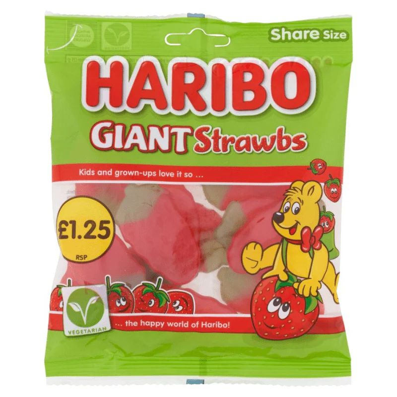 HARIBO GIANT STRAWBS