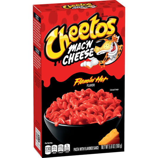 cheetos mac and cheese flamin hot