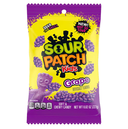 Sour patch kids grape