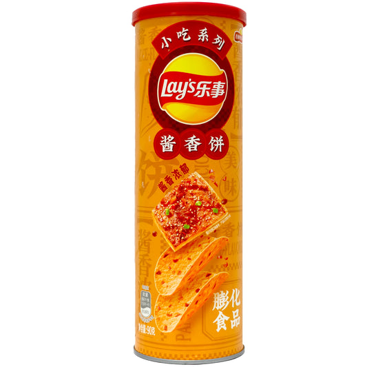 LAY'S SAUCE FLAVOR PANCAKE CHIPS